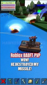 Satisfying Win in Roblox Build a Boat for Treasure! My Missile kills Spaceship #roblox #babft