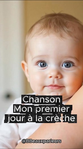 389K views · 8.9K reactions | Extrait de la chanson "Mon premier jour à la crèche". Version complète dispo sur Youtube. #papa #maman #Bébé #chanson #musique #crèche | BBeauxparleurs | Facebook