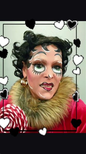 Betty Boop makeup!Betty and Eddie talks !! #marlenevoeller #makeup#bettyboop