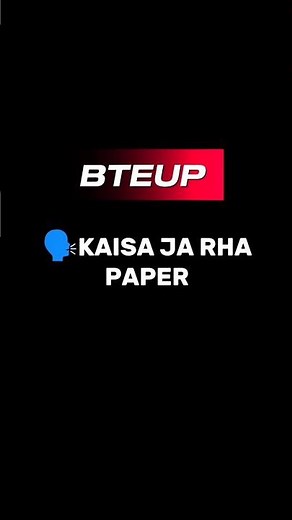 BTEUP PAPER SEMESTEREXAM 🔥🔥#semesterpoint #uppolytechnic