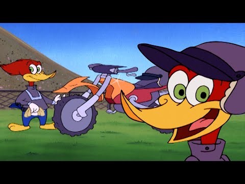 Woody Woodpecker the Biker! 😎 | Woody Woodpecker in Portuguese
