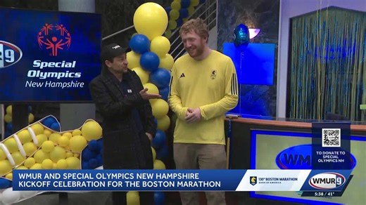 Kickoff held for WMUR, Special Olympics New Hampshire fundraising efforts for Boston Marathon
