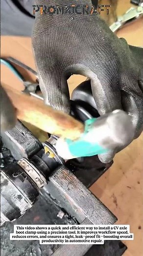CV Axle Boot Clamp Installation Hack | Fast & Clean Method!