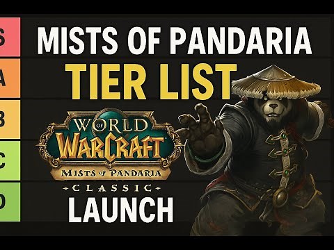 WoW Mists of Pandaria Classic Tier List | Tanks, DPS & Healers Ranked!