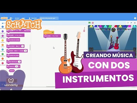 🚀 Curso de Scratch para niños: Cómo crear música con dos instrumentos | Lección 25