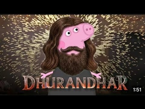 Peppa pig dhurandhar /Kalu madari 🤣🤣 Hamza Ali madari Raymond Ducati 🤣🤣