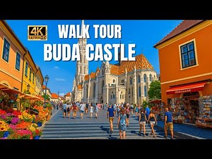 The Heart of Budapest | Stunning Buda Castle Tour in 4K