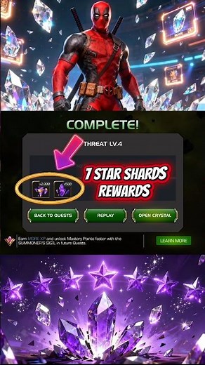 How to Get 7★ Shards FAST from Deadpool Event! 🔥 Ticket Trick Explained | MCOC 2025 Guide 💎 #shorts