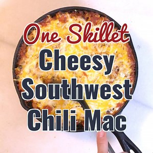 409K views · 59 reactions | Check out how quick and easy this One Skillet Cheesy Southwest Chili Mac is to make! Oh, and yeah - it's every bit as yummy as it looks. :) Get the recipe: comftblfd.link/oneskillet | Comfortable Food | Facebook