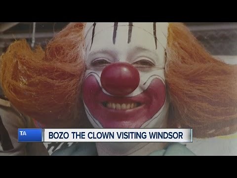 Bozo the Clown visiting Windsor