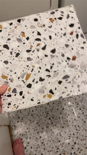 Watch Peel and stick floor tile. So easy to use!!!! on Amazon Live