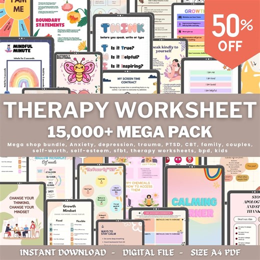 Therapy Bundle, Psychology Worksheets, Internal Family Systems, DBT Bundle, EMDR Scripts, Trauma Bundle, Act Bundle, Psychologist Resources - Etsy UK