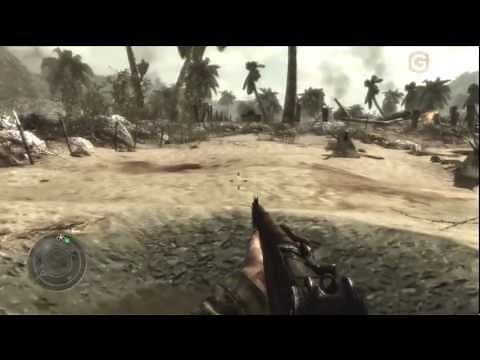 World at War Ray Gun Easter Egg on Little Resistance Campaign Mission