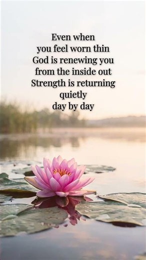 God Is Renewing You From Within | English Quotes #quotes #faith #growth