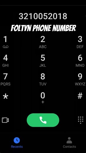Foltyn real phone number