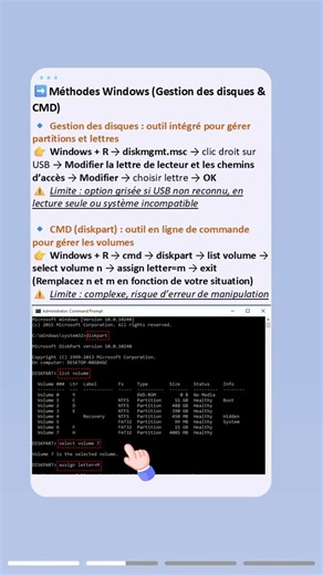 [3 façons] Changer la lettre de lecteur USB sous Windows 11, 10, 8 ou 7