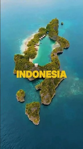 Asia Tour #13 Indonesia 🇮🇩 | 17,000 Islands! 🏝️ #travel #travelfacts #travelshorts