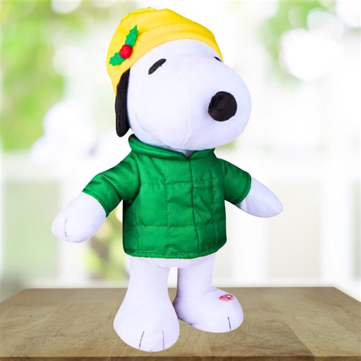 2025 Peanuts Puffer Jacket Snoopy Christmas Plush - Etsy
