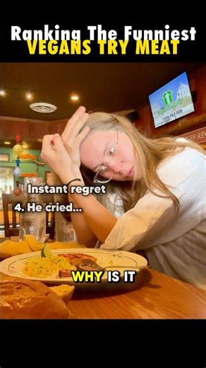 Ranking Vegans Trying Meat! 🥩🥦