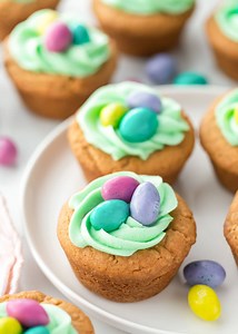 Easter Basket Cookie Cups