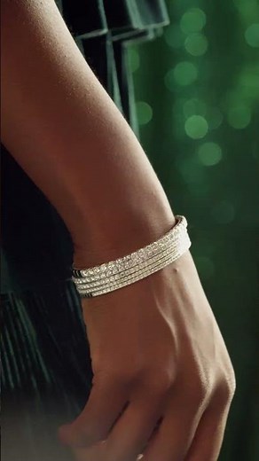Flexible Diamond Bangle