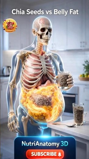 Chia Seeds vs Belly Fat | What Really Happens Inside Your Stomach? #bellyfat