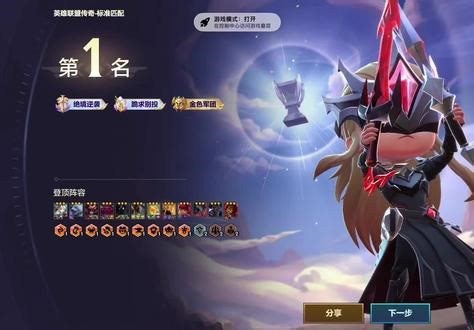 终于玩到定制局了本赛季第一次三冠冕手忙脚乱操作有点近亲