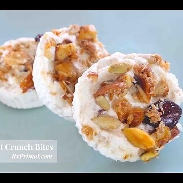 Coconut Crunch Bites: No Bake Paleo Dessert Recipe Video
