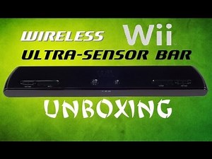 Wireless Wii Ultra Sensor Bar (Power-A) Unboxing & Test