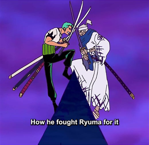 Zoro gave up Shusui for Kaido’s killer blade #onepiece #zoro #animetiktok #fyp