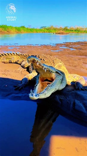 🐊 Le Crocodile Marin : 7 mètres, 1 tonne, morsure imparable #shorts