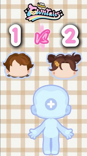 Choose my character in dr. Panda #towntales NEW UPDATE✨⛅️