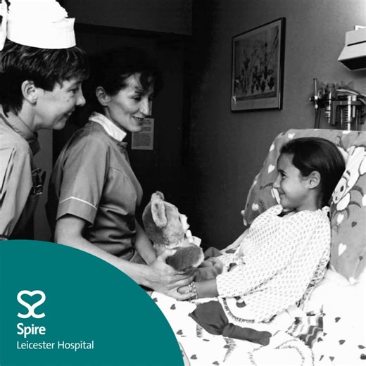 Spire Leicester Hospital was thrilled to celebrate it's 35-year anniversary 🎉 To mark this special occasion, the team created a nostalgic series of “now and then” pictures, highlighting the hospital’s remarkable journey over the decades. While changes in the environment, clinical uniforms, and facilities are evident, one thing has remained the same: the commitment to delivering excellent healthcare services. The hospital extends its heartfelt thanks to patients, staff, and the community for bei