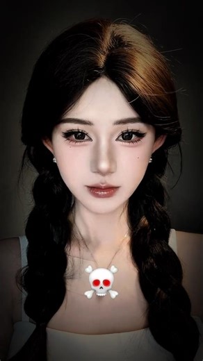 #shorts #power off makeup 💄☠️#makeup 💄