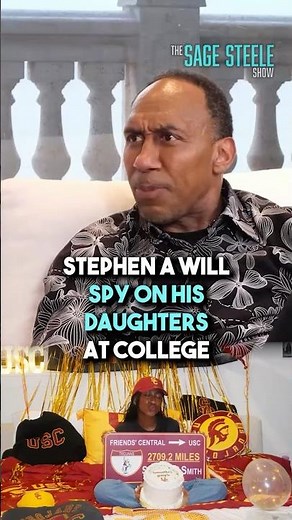 Stephen A Smith Will Spy On His Daughters At College