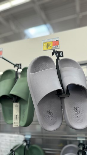 😍You all LOVED these comfort slides from No Boundaries last year - and they’re back! Even more colors are available online. These are seriously so comfortable, I highly recommend! Link in bio ($14.98) #walmart #walmartfashion #sandals #reels | Walmart Gems
