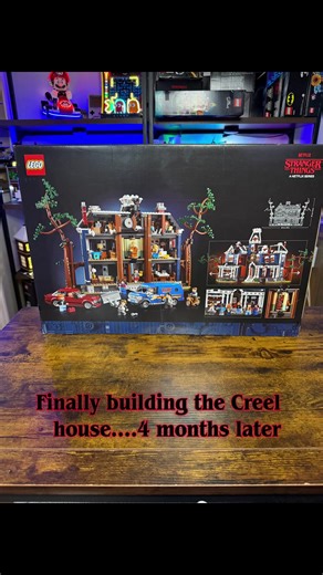 I purchased this set on NYE AT 12:30 am 🍷 priorities 😅 anyway 4 months later is built. Like always the lights just make it so much cooler 😎light kit from Game of Bricks Eu#lego #legocollector #afol #legocommunity #legolighting
