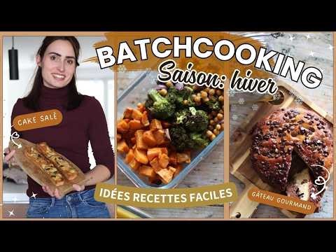 WINTER BATCHCOOKING SESSION ❄️ Easy & Delicious Meal Ideas for the Season 😋 VLOG