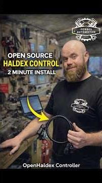 Showing you how to install our opensource Haldex Controller using our harness in under 1 minute.
