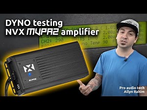 How Will it Perform on the Amp Dyno? Testing the NVX MVPA2 | Their new 2-channel marine amplifier