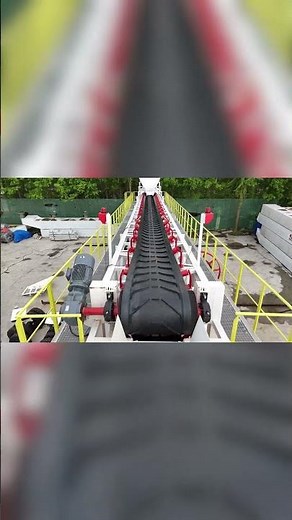 SKE Industries ship loader, widely used in ports, docks, loading, stacking #beltconveyor #shiploader