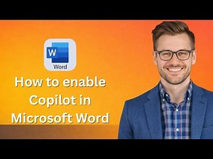 How to enable Copilot in Microsoft Word (Latest Update)