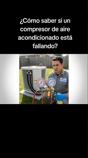 How to repair an air conditioner compressor #foryou #compressor #notcooling #solution #symptoms
