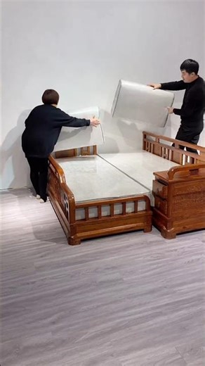 🔥 Multifunctional Sofa Made from Northern Old Elm Wood | Luxury Solid Wood Furniture