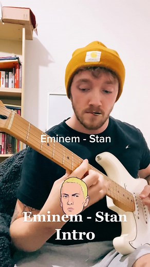 Eminem - Stan / Dido Thank you intro Short arrangement I made a few weeks ago of this classic song 🤙 #fyp #eminem #stan #guitarcover #dido #thankyou