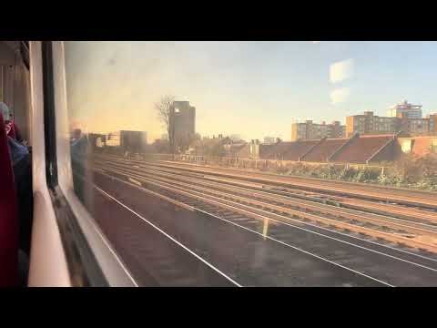 Vauxhall to Clapham Junction on Class 455 train
