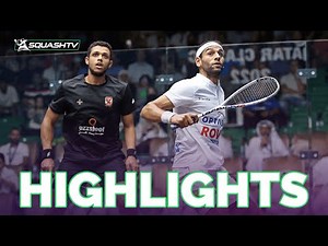 Mostafa Asal plays ‘his idol’ Mohamed ElShorbagy | QTerminals Qatar Classic 2022 | SF HIGHLIGHTS!