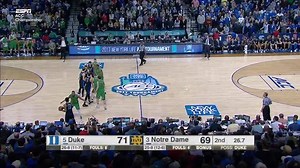 Matt Jones' pass to Jayson Tatum for the dagger dunk to seal the Atlantic Coast Conference title for Duke Men's Basketball was the Right Combination. | SportsCenter