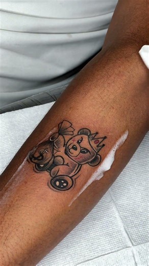 Panda tattoo design done Raipur tattoo artist mo:- 8269806736 % #raipurtattooartist #pandatattoo