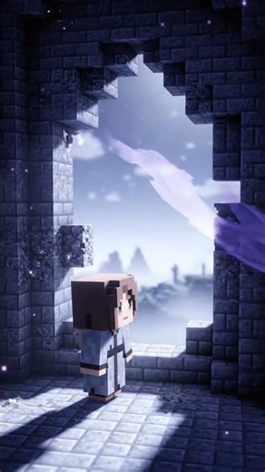 Minecraft With Animated Cartoon Touch #shorts #minecraftshorts #minecraft #animation